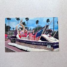 Charro Days Festival Float Postcard Don R. Bartels, Brownsville TX Texas Vintage picture