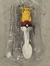 2000 Kellogg's Pokemon Talking Spoon w Sound,  Pikachu SEALED picture