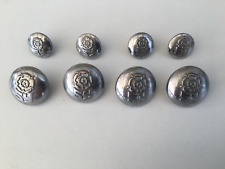 SOUTH YORKSHIRE FIRE SERVICE BUTTONS, FULL SET picture