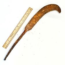RARE Medieval European Bush Axe Tool or  Weapon Head - Circa 1000-1500 AD - C picture