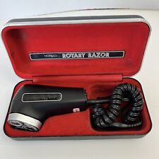 Vintage Philips Norelco HP 1121 Rotary Razor Electric Shaver Case Corded Works picture