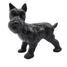 Vintage Cast Iron Scottie Dog Naughty Scottish Terrier Lifting Leg Door Stop 6