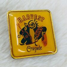 Vtg 1995 Harvest Crusade Gospel Anaheim CA Souvenir Enamel Lapel Pin picture