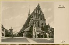 2188: Postcard Elbing Marienkirche East Prussia picture