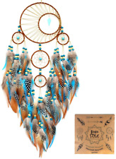 Dream Catcher Handmade Turquoise Dream Catchers with Feathers Large Wall picture