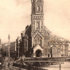 Antique 1902 Reformed Church Saint St Petersburg Russia Postcard picture