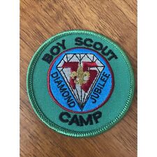 Boy Scout Camp 75th Diamond Jubilee DJ Patch BSA picture