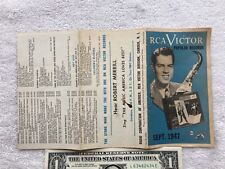 1947 September Vintage RCA Victor Popular Records Brochure  picture