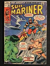 Marvel Comics Sub-Mariner #35 Prelude to first Defenders story March 1971 picture