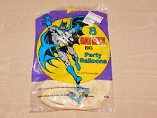 VINTAGE 1989  DC COMICS  BATMAN BIG PARTY BALLOONS  NEW OLD STOCK picture