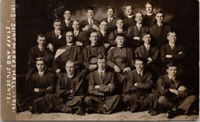 Saint Marks Hall Staff & Students 1913-14 Unknown Loc Unused RPPC Postcard E68 picture