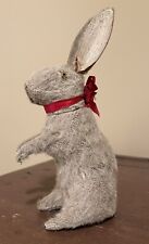 Antique Easter Rabbit Bunny Mohair Candy Container German Germany picture