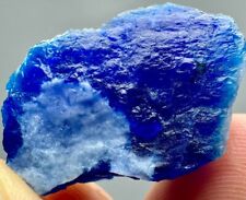 31 Carat UNUSUAL Fluorescent Top Blue Hauyne Crystal Piece From @Afg picture