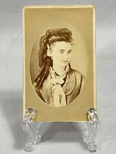 1800’s CDV Photo Of A Beautiful Young Woman Portrait picture