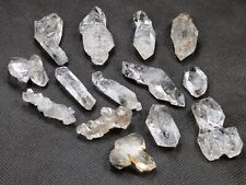 Diamond Quartz crystals lot of (14 PC's) from pak. 