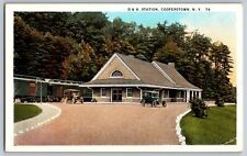 Cooperstown, New York NY - D. & H. Station - Vintage Postcards - Unposted picture