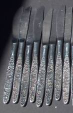 Interpur Jardinera stainless steel set of 8 dinner knives 8 3/8