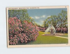 Postcard Smith Monument Brandywine Park Wilmington Delaware USA picture