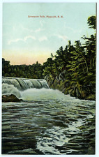 Livermore Falls Plymouth New Hampshire NH c1910 Postcard picture