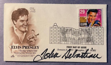 SIGNED JOHN SEBASTIAN FDC AUTO FIRST DAY COVER - LOVIN' SPOONFUL - WOODSTOCK picture
