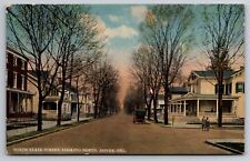 North State Street Looking North Dover Delaware DE Houses c1910 Postcard picture
