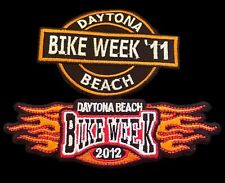 Two Vintage Daytona Beach Bike Week New Patches 2011 And 2012 Never Used picture