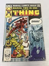 Marvel Two In One Comic Featuring The Thing Issue #96 Comic Book 1983 picture