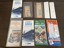Vtg Misc Train Lot of Tickets, Forms, Phamplets, New York Central, Union Pacific picture