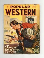 Popular Western Pulp Feb 1949 Vol. 36 #1 VG+ 4.5 picture