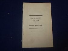 1817 HON. MR. ALLEN'S EULOGY ON PRES. JOHN WHEELOCK - DARTMOUTH COLLEGE - J 4704 picture