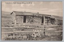 Dickenson Early Life In North Dakota Oakdale Saloon Postcard 1907-15 picture
