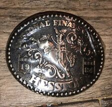 New Hesston 1984 National Finals Rodeo Belt Buckle picture