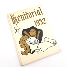Kenitorial 1952 Kenmore NY High School Yearbook Annual Hardcover Genealogy picture