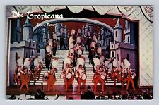 Las Vegas NV-Nevada, Hotel Tropicana Show, Advertising, Vintage Postcard picture