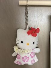 Sanrio Hello Kitty Hawaii Plush Keychain Magnet vintage 2001 picture