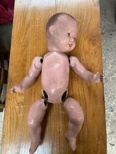 Vintage Porcelain Doll 18in 46cm Long Spares or Repair picture