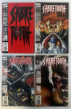 Sabretooth Vol 1 #1-4 Complete Run Marvel 1993 Lot of 4 NM-M 9.8 picture