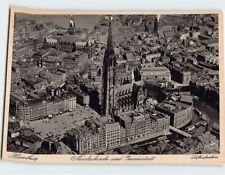 Postcard Nicolaikirche und Innenstadt, Hamburg, Germany picture