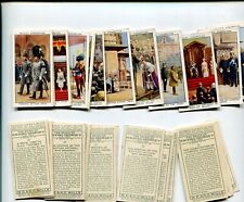 1935 WILLS CIGARETTES THE REIGN OF KING GEORGE 5TH 25 TOBACCO CARD LOT picture