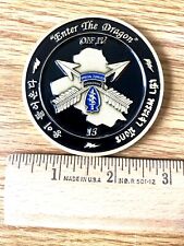 IRAQ WAR SPECIAL FORCES OIF IV Enter The Dragon AOB 13 1st SFG CHALLENGE COIN picture