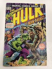 Incredible Hulk #197 (1975) Marvel Comics Bronze Age BERNIE WRIGHTSON COVER VG/G picture