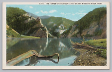 Postcard The Gates of the Mountains on the Missouri River Montana picture