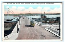 1927 The New Million Dollar Portland Bridge Portland ME Maine picture