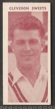 CLEVEDON-FAMOUS CRICKETERS 1959 (BROWN PRINT - RARE)-#35- MIDDLESEX - COMPTON picture