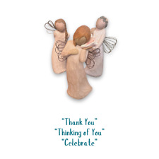 Willow Tree Susan Lordi Figures - Set of 3 Thank You, Celebrate, Thinking of You picture