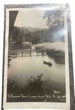 RPPC Postcard The Russian River  Summer Home Park Forestville CA  McLearie Photo picture