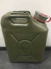 Brand New Scepter Genuine 5 Gallon / 20 L Olive Drab Military Fuel Can (MFC). picture