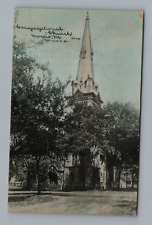 Postcard Congregational Church Morris Illinois *A1107 picture