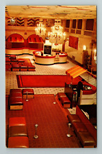 New York City NY, The Hotel Taft, Main Lobby, Vintage Postcard picture