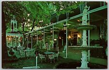 Peter Pan Inn Front Garden, Patio Dining, Urbana, Maryland - Postcard picture